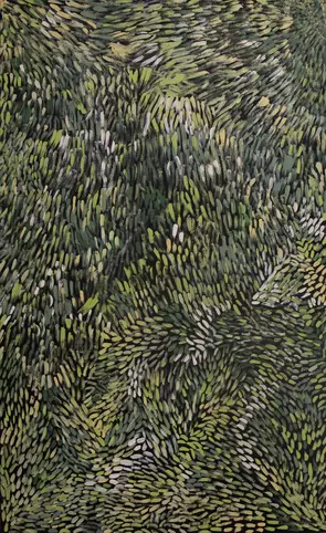 Minyma Tjukurpa 20-138KA by Leonie Bennett, Acrylic, Abstract