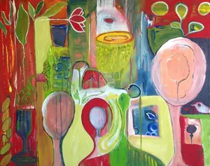 You, me and the environment by Marijke Lambregtse, Acrylic