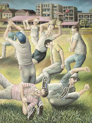 Sunday Hit and Miss by Greg Cliffe, Oil