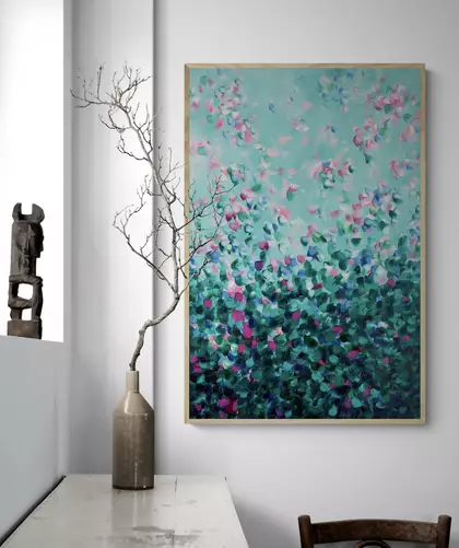 Forever Rising by Katherine Spiller, Acrylic, Abstract