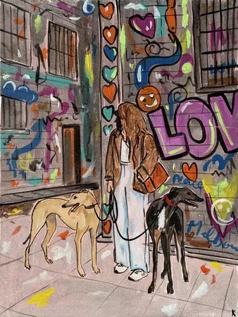 Lov by Komal Sharma, Canvas Print