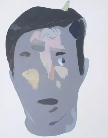 conceptual Character portrait painting