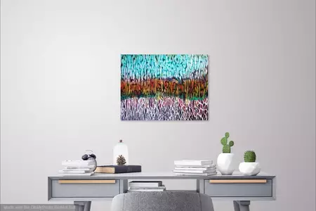 Dove Lake Dawn by Ruby Jackson — edge view