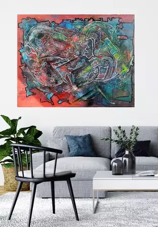 An never ending struggle to find your inner self — shown hanging