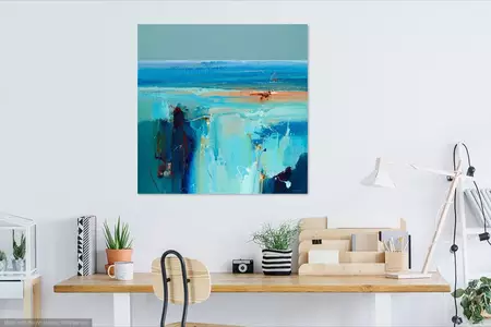 Ocean, beach, waterfall and underwater caverns