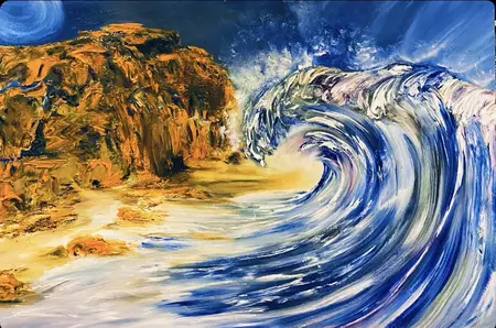 Profound Depth ‘ by Carmen Jackson Art, Oil, Australiana