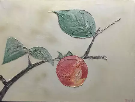Fruit Tree One by ZYL ZYLBAT, Mixed Media, Abstract
