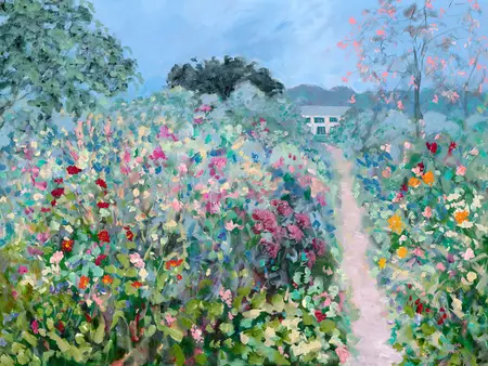 Monets garden in Giverny, France.