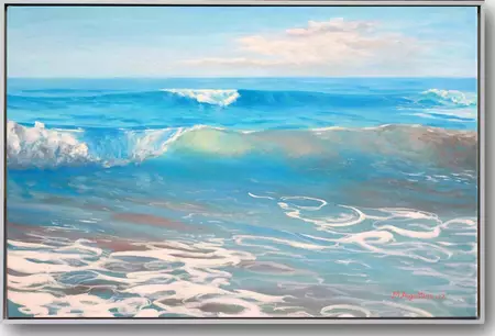 A colourful wave