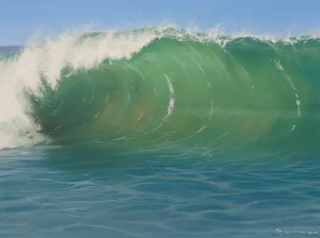 Ocean Flow IX by Chris Summer