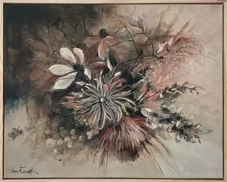 A gathering of aged botanicals in warm neutral colouring