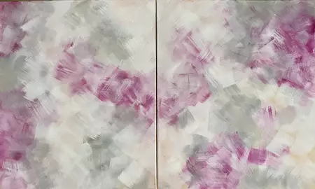 Set of 2 modern abstracts