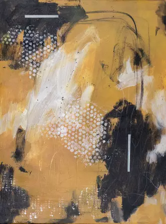 Alpha 26 by Sof Georgiou, Mixed Media, Abstract