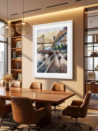 Riverside Charm by Phuong Ly — artist's signature