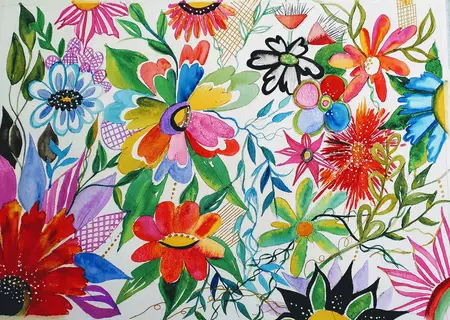 Spectacular Spring by Meredith Dixon, Watercolour, Botanical