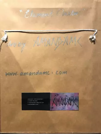 ELEMENT CLUSTER by Amanda McSweeney — artist's signature
