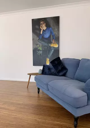 Ant AF by James Wild — shown hanging