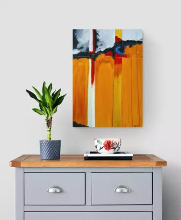 Brizziewater by Steve Tyack, Oil, Abstract