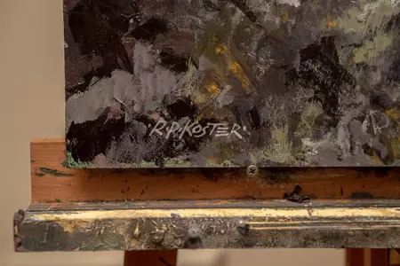 Bendora Dam by R.P. Koster — artist's signature