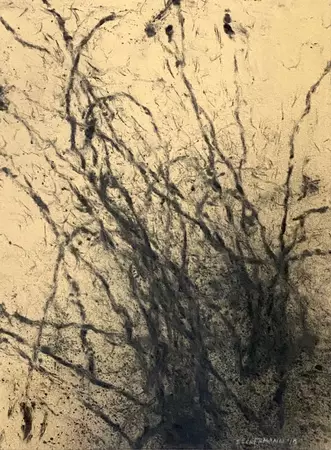 Light Drawing 1 by Belinda Eckermann, Drawing, Abstract