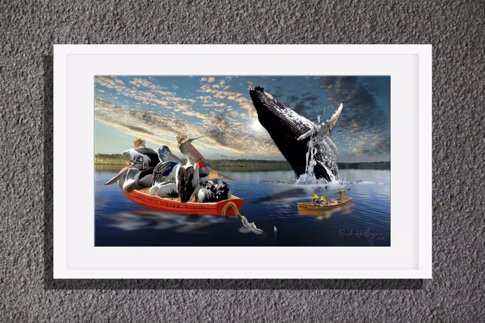 Whale Watching at Boreen Point by Nick Halligan