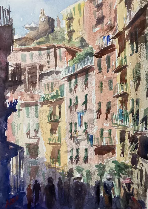 Cinque Terre summer by Amos Lee
