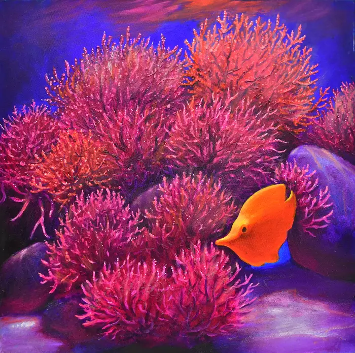 Purple dream by Eugene Rubuls