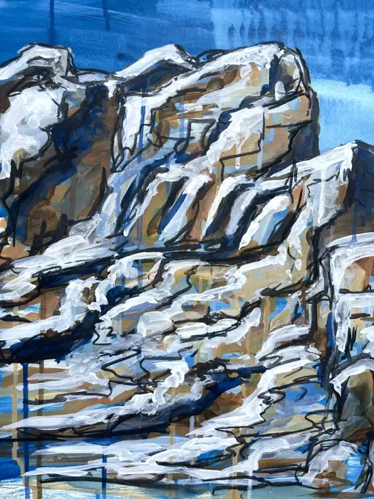 Crescendo of Stone. by Rob REK