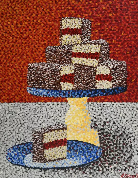 Lamington Stack by Natalie Spain