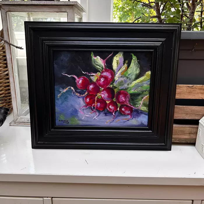 Dancing Radishes by Annette Caines