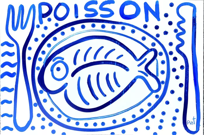 Poisson for Dinner by Danielle Piat