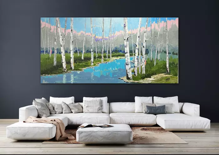 Birch Calm by Tom Roso