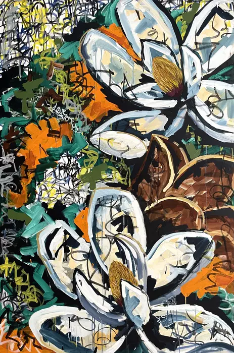 Jardin D’Amour Tryptic by Rob REK