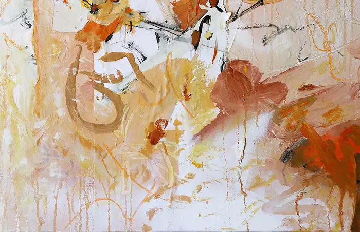 'Perseverance', abstract painting, textured, large canvas, sale, by ...
