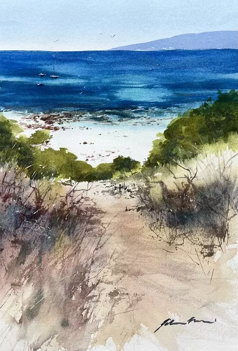 On the Way to Canal Rocks by Jill Bryant
