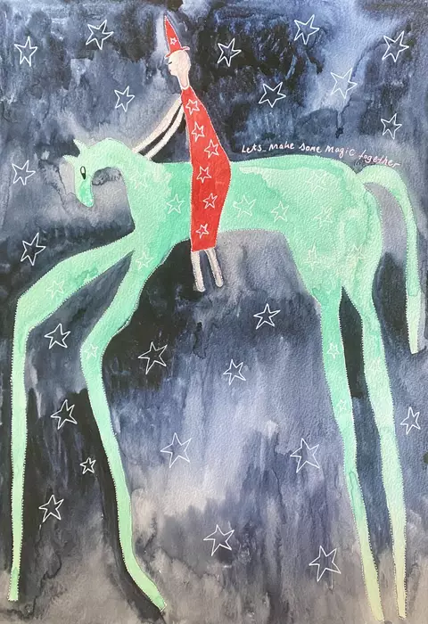 Lets make some magic together by Jennifer Malone