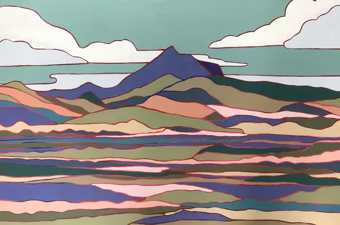 Wollumbin; Cloud Catcher by Kylee Rees