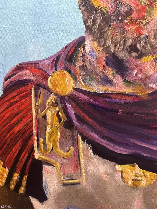 Portrait Bust of Marcus Aurelius by Jeremy Elkington