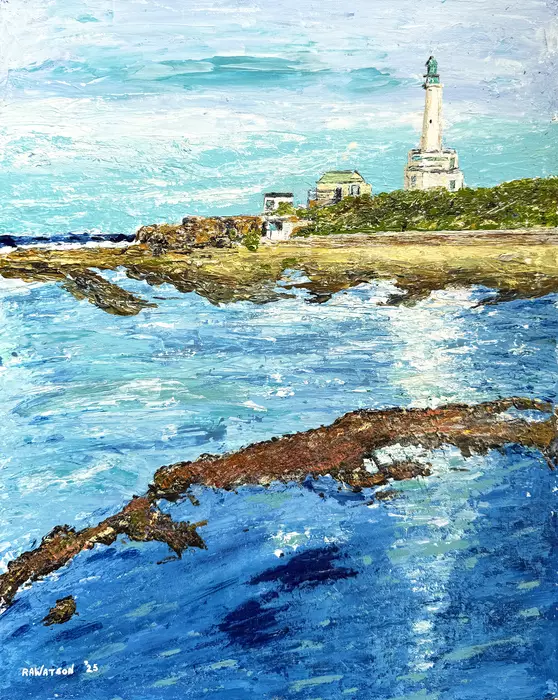 Pt Lonsdale Lighthouse 4 by Reg Watson