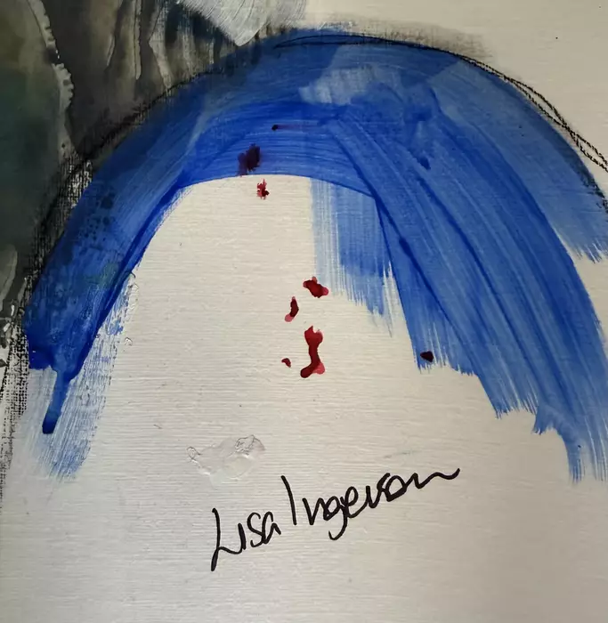 Girl in blue by Lisa Ingerson