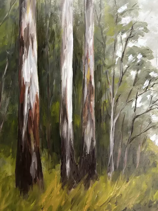 Mountain Ash Otway Ranges by Pam Gleeson